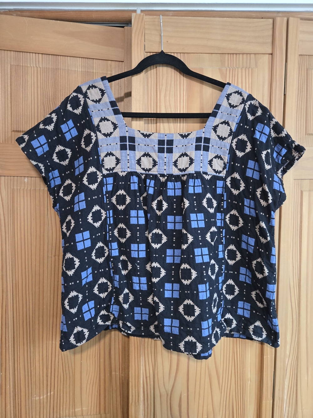 Ace & Jig Lynne Top In Quest, Sz 1x, Excellent Condition, Reversible